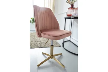 Willowdale kontorstol - Rosa / Gull - Møbler - Stoler - Kontorstol & skrivebordsstol