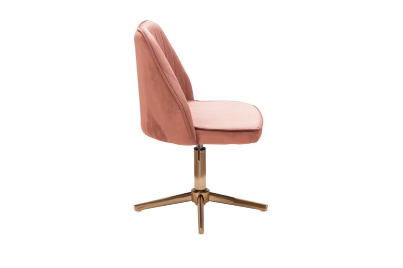 Willowdale kontorstol - Rosa / Gull - Møbler - Stoler - Kontorstol & skrivebordsstol