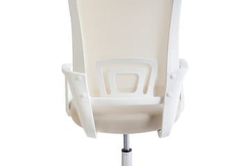Kontorstol Solid - Beige, Sølv, Hvit - Møbler - Stoler - Kontorstol & skrivebordsstol