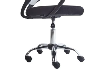 Kontorstol Solid - Svart, hvit, sølv - Møbler - Stoler - Kontorstol & skrivebordsstol