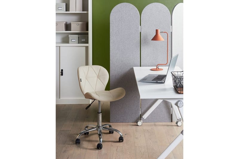 Kontorstol Valetta Beige - Beige - Møbler - Stoler - Kontorstol & skrivebordsstol