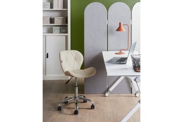Kontorstol Valetta Beige - Beige - Møbler - Stoler - Kontorstol & skrivebordsstol