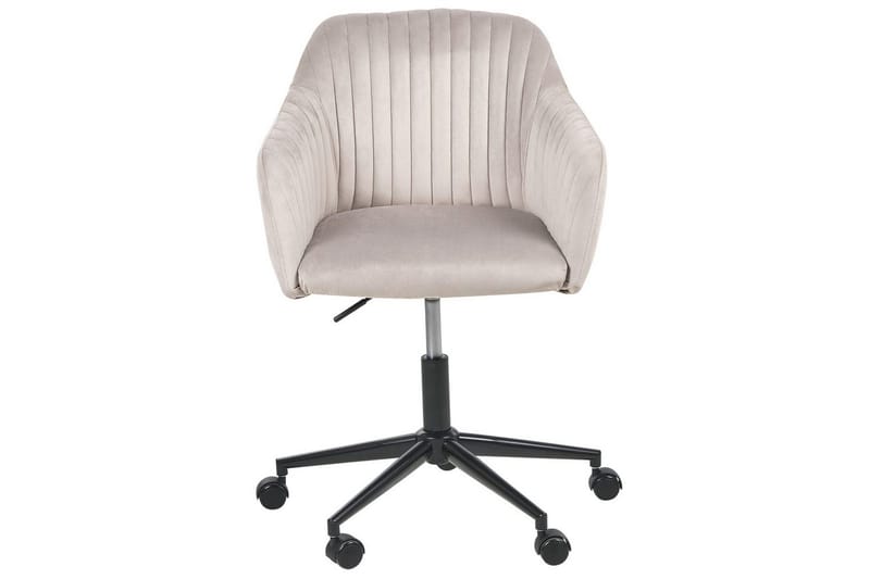 Kontorstol Venice Beige/svart - Beige/svart - Møbler - Stoler - Kontorstol & skrivebordsstol
