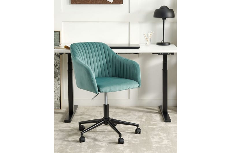 Kontorstol Venice Grønn/svart - Grønn/svart - Møbler - Stoler - Kontorstol & skrivebordsstol