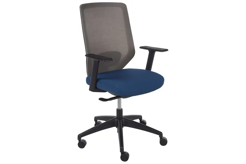 Kontorstol Virtuoso Blå/Svart/Grå, Blå/Svart/Grå