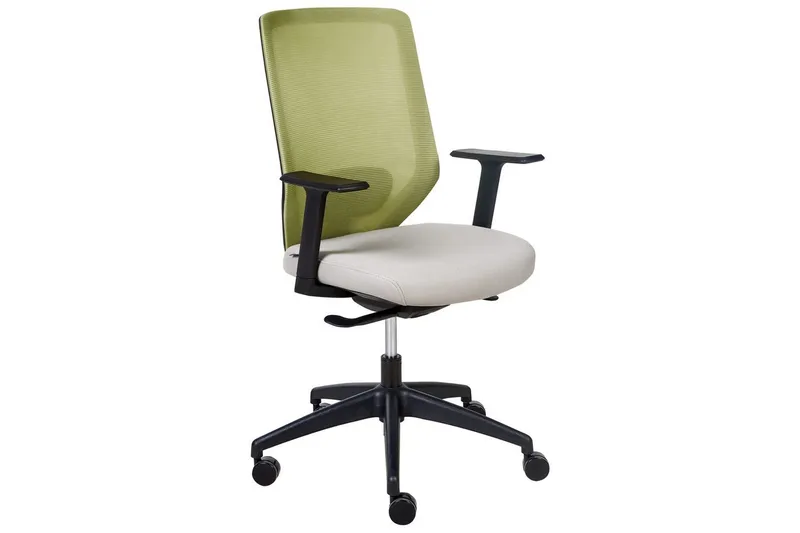 Kontorstol Virtuoso Grå/grønn/svart, Grå/grønn/svart