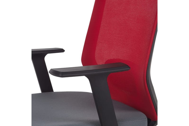 Kontorstol Virtuoso Rød/grå/svart - Rød/grå/svart - Møbler - Stoler - Kontorstol & skrivebordsstol