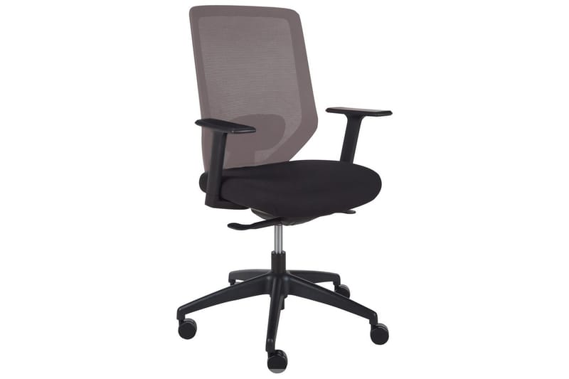 Kontorstol Virtuoso Svart/Beige - Svart/Beige - Møbler - Stoler - Kontorstol & skrivebordsstol
