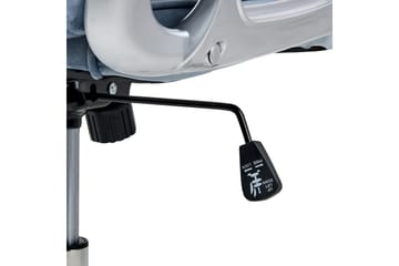 Kontorstol Princess - Blå, Sølv, Svart - Møbler - Stoler - Kontorstol & skrivebordsstol