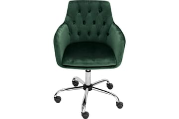 Kontorstol Perry Mørk grønn - Mørk grønn - Møbler - Stoler - Kontorstol & skrivebordsstol