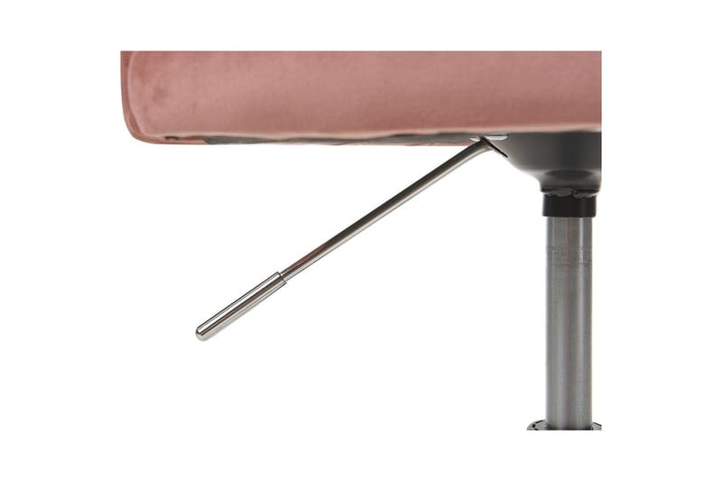 Kontorstol Parrish Rosa/svart/sølv - Rosa/svart/sølv - Møbler - Stoler - Kontorstol & skrivebordsstol