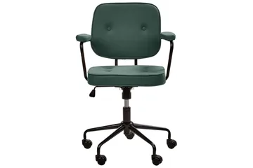 Kontorstol Pawnee Grønn/svart - Grønn/svart - Møbler - Stoler - Kontorstol & skrivebordsstol