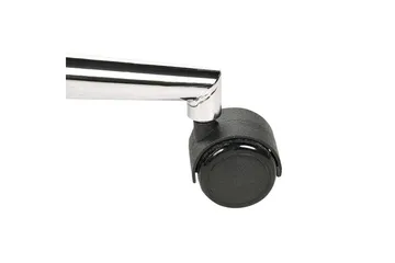 Kontorstol Priddy Hvit/Sølv - Hvit/Sølv - Møbler - Stoler - Kontorstol & skrivebordsstol