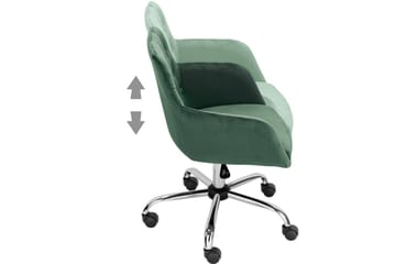 Kontorstol Perry M ørk grønn - Mørk grønn - Møbler - Stoler - Kontorstol & skrivebordsstol