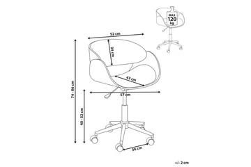 Kontorstol Palatka - Møbler - Stoler - Kontorstol & skrivebordsstol