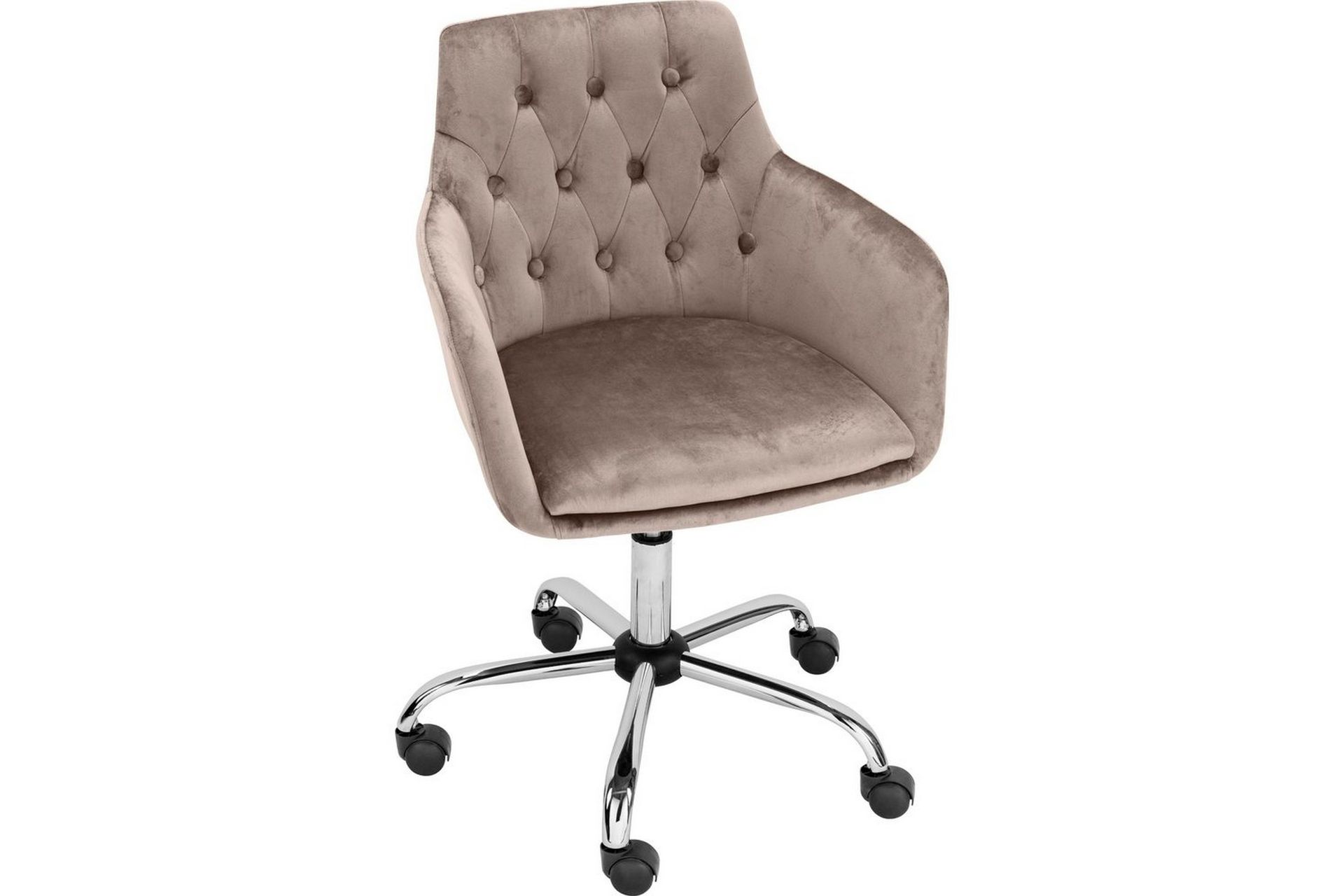 Kontorstol Perry Taupe - Taupe - Møbler - Stoler - Kontorstol & skrivebordsstol