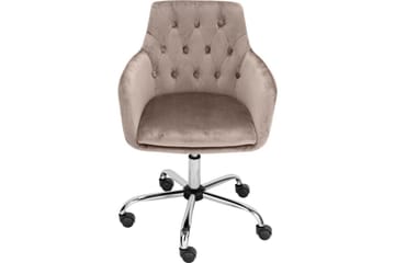 Kontorstol Perry Taupe - Taupe - Møbler - Stoler - Kontorstol & skrivebordsstol