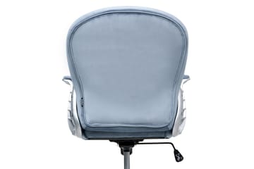 Kontorstol Princess - Blå, Sølv, Svart - Møbler - Stoler - Kontorstol & skrivebordsstol