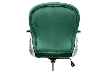 Kontorstol Princess - Grønn, sølv, svart, Grønn, Sølv, Svart - Møbler - Stoler - Kontorstol & skrivebordsstol