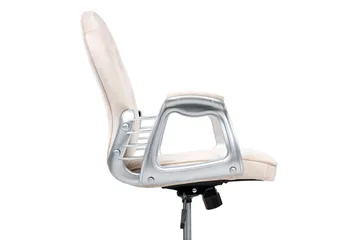 Kontorstol Princess - Beige, Sølv, Svart - Møbler - Stoler - Kontorstol & skrivebordsstol