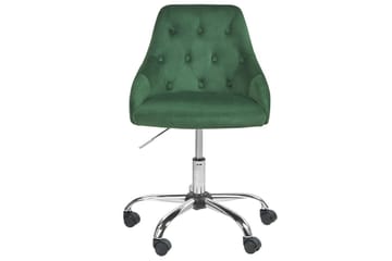 Kontorstol Parrish Grønn/svart/sølv - Grønn/svart/sølv - Møbler - Stoler - Kontorstol & skrivebordsstol