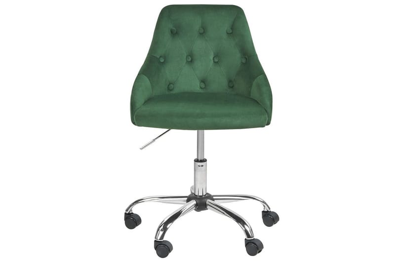 Kontorstol Parrish Grønn/svart/sølv - Grønn/svart/sølv - Møbler - Stoler - Kontorstol & skrivebordsstol