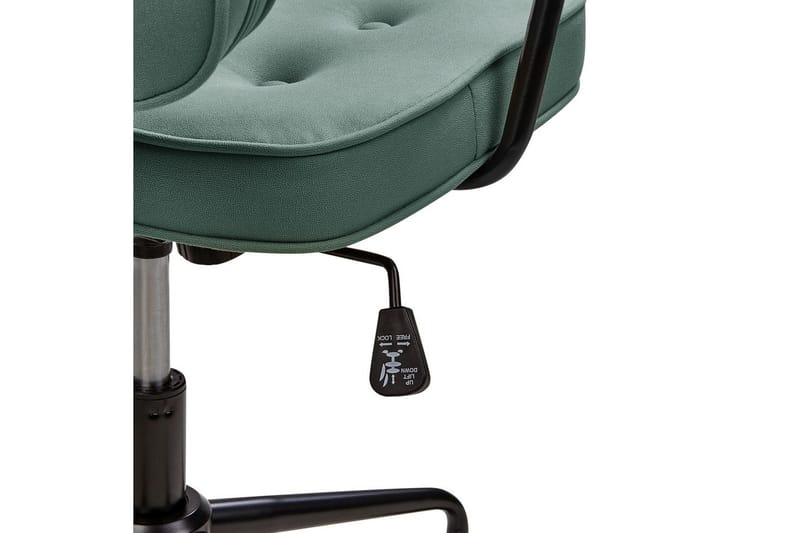 Kontorstol Pawnee Grønn/svart - Grønn/svart - Møbler - Stoler - Kontorstol & skrivebordsstol