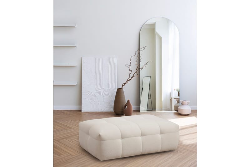Octavian Fotskammel 120 cm, Beige