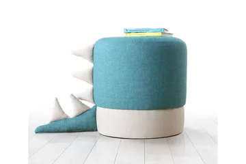 Anaro Sittepuff Rund - Blå - Møbler - Stoler - Krakk - Puff