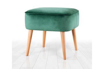 Anaro Sittepuff 45 cm Rektangulær - Grønn - Møbler - Stoler - Krakk - Puff