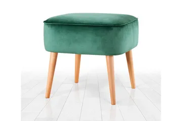 Anaro Sittepuff 45 cm Rektangulær - Grønn - Møbler - Stoler - Krakk - Puff