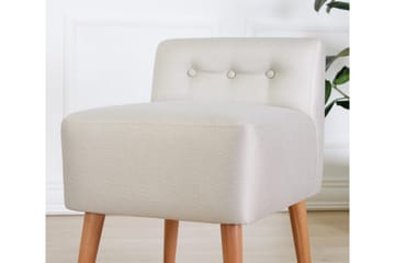 Anaro Sittepuff 43 cm Rektangulær - Beige - Møbler - Stoler - Krakk - Puff