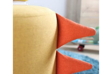 Anaro Sittepuff Rund - Gul - Møbler - Stoler - Krakk - Puff