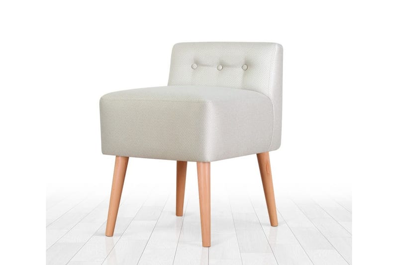 Anaro Sittepuff 43 cm Rektangulær - Beige - Møbler - Stoler - Krakk - Puff
