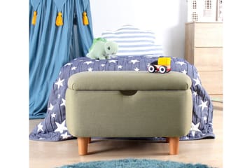 Anaro Puff 61 cm Rektangulær - Grønn - Møbler - Stoler - Krakk - Puff