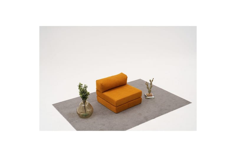 1-seters Sofa Selorbury Hvil Appelsin - Appelsin - Møbler - Stoler - Krakk - Puff