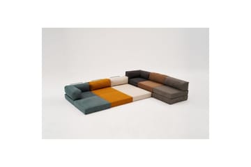 1-seters Sofa Selorbury Hvil Appelsin - Appelsin - Møbler - Stoler - Krakk - Puff