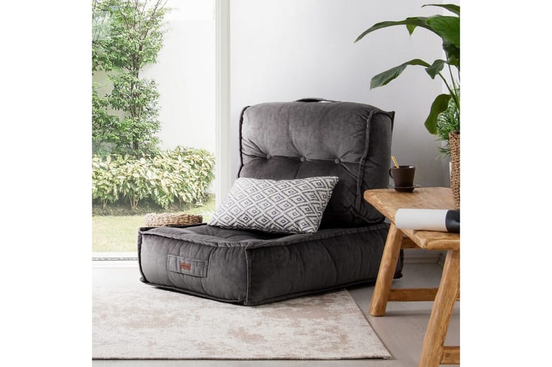 1-seters Sofa Wenarport Antrasitt - Antrasitt - Møbler - Stoler - Krakk - Puff