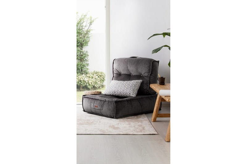 1-seters Sofa Wenarport Antrasitt - Antrasitt - Møbler - Stoler - Krakk - Puff