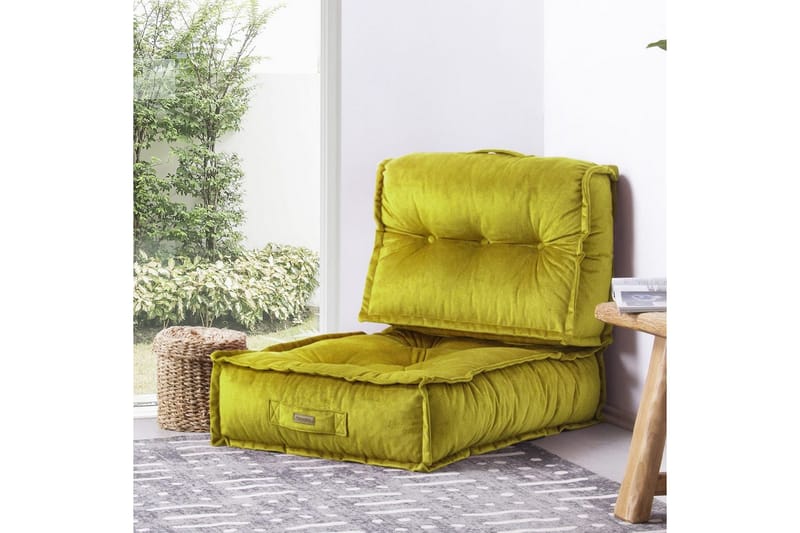 1-seters Sofa Wenarport Lime - Lime - Møbler - Stoler - Krakk - Puff