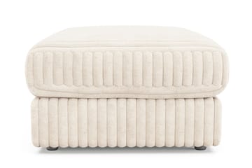 Adelsö by Gynning Rektangulær Fotskammel i Manchester - Beige - Møbler - Stoler - Krakk - Fotskammel