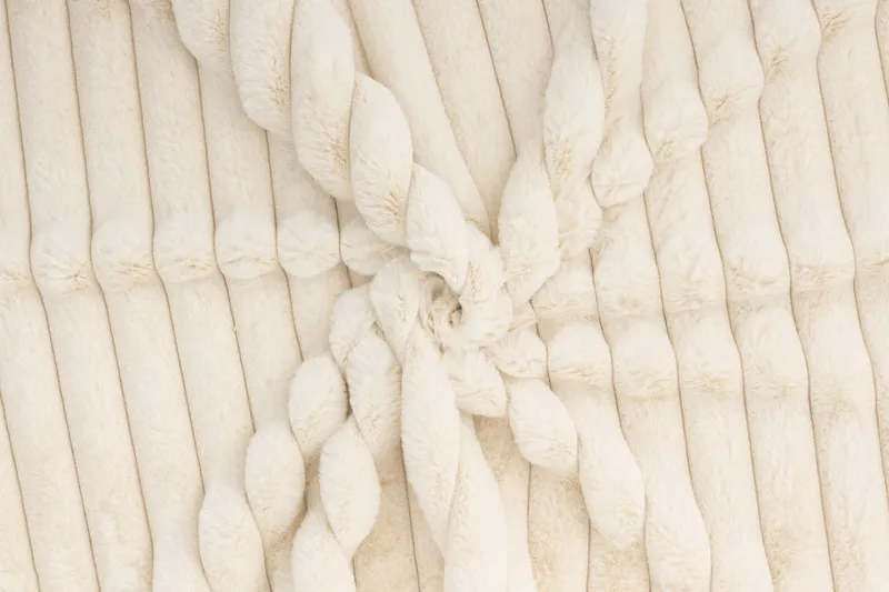 Adelsö by Gynning Rektangulær Fotskammel i Manchester - Beige - Møbler - Stoler - Krakk - Fotskammel