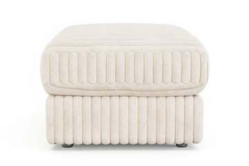 Adelsö by Gynning Rektangulær Fotskammel i Manchester - Beige - Møbler - Stoler - Krakk - Fotskammel