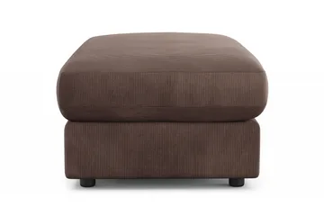 Adelsö by Gynning Rektangulær Fotskammel i Manchester - Brun - Møbler - Stoler - Krakk - Fotskammel