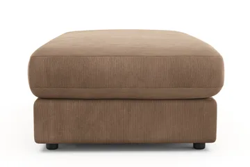 Adelsö by Gynning Rektangulær Fotskammel i Manchester - Brun - Møbler - Stoler - Krakk - Fotskammel