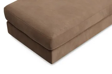 Adelsö by Gynning Rektangulær Fotskammel i Manchester - Brun - Møbler - Stoler - Krakk - Fotskammel