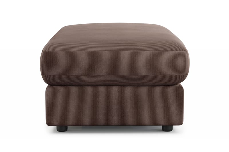 Adelsö by Gynning Rektangulær Fotskammel i Manchester - Brun - Møbler - Stoler - Krakk - Fotskammel