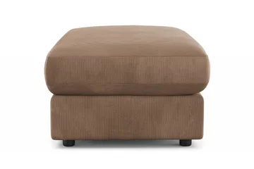 Adelsö by Gynning Rektangulær Fotskammel i Manchester - Brun - Møbler - Stoler - Krakk - Fotskammel