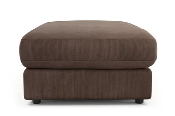 Adelsö by Gynning Rektangulær Fotskammel i Manchester - Brun - Møbler - Stoler - Krakk - Fotskammel