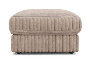 Adelsö by Gynning Rektangulær Fotskammel i Manchester - Greige - Møbler - Stoler - Krakk - Fotskammel